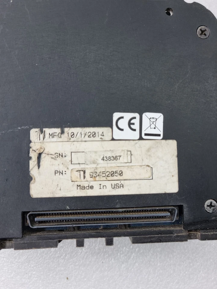 Particle Measuring Systems 93452050 Relay Output Module 240V 2A Made in USA